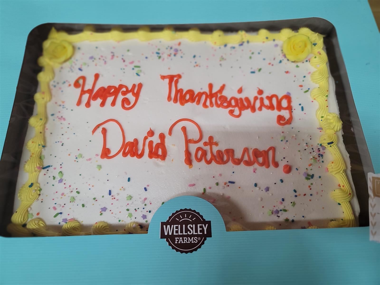  Celebrating Thanksgiving with Paterson Family!