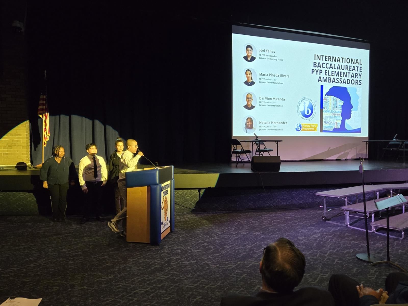 Jackson School IB Ambassadors Illuminate Parent Symposium with Inspiring Presentation