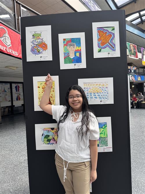 Jackson Participates in District Art Show
