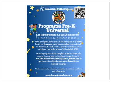  prek spanish