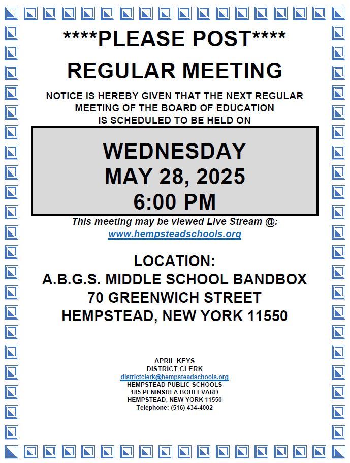  Regular Meeting