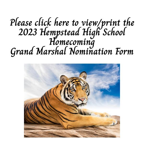 Grand Marshal Nomination Form